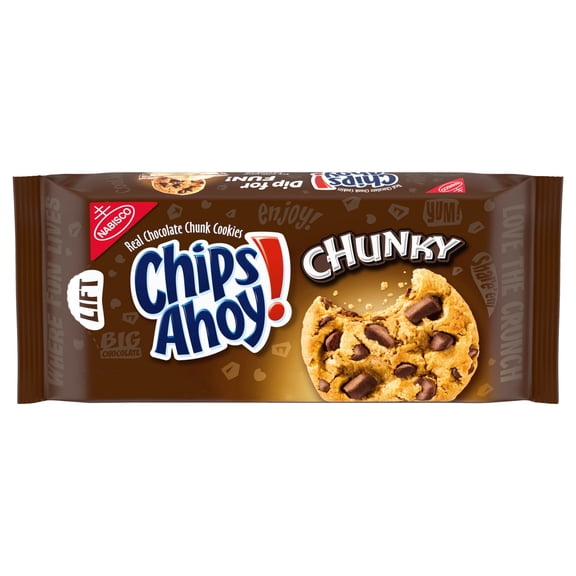 (3 pack) CHIPS AHOY! Chunky Chocolate Chip Cookies, 11.8 oz