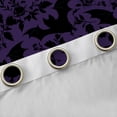 thumbnail image 4 of Castle Fairy Bats Blackout Curtains Set of 2 (52x84 Each),Gothic Rose Window Curtains, 4 of 6