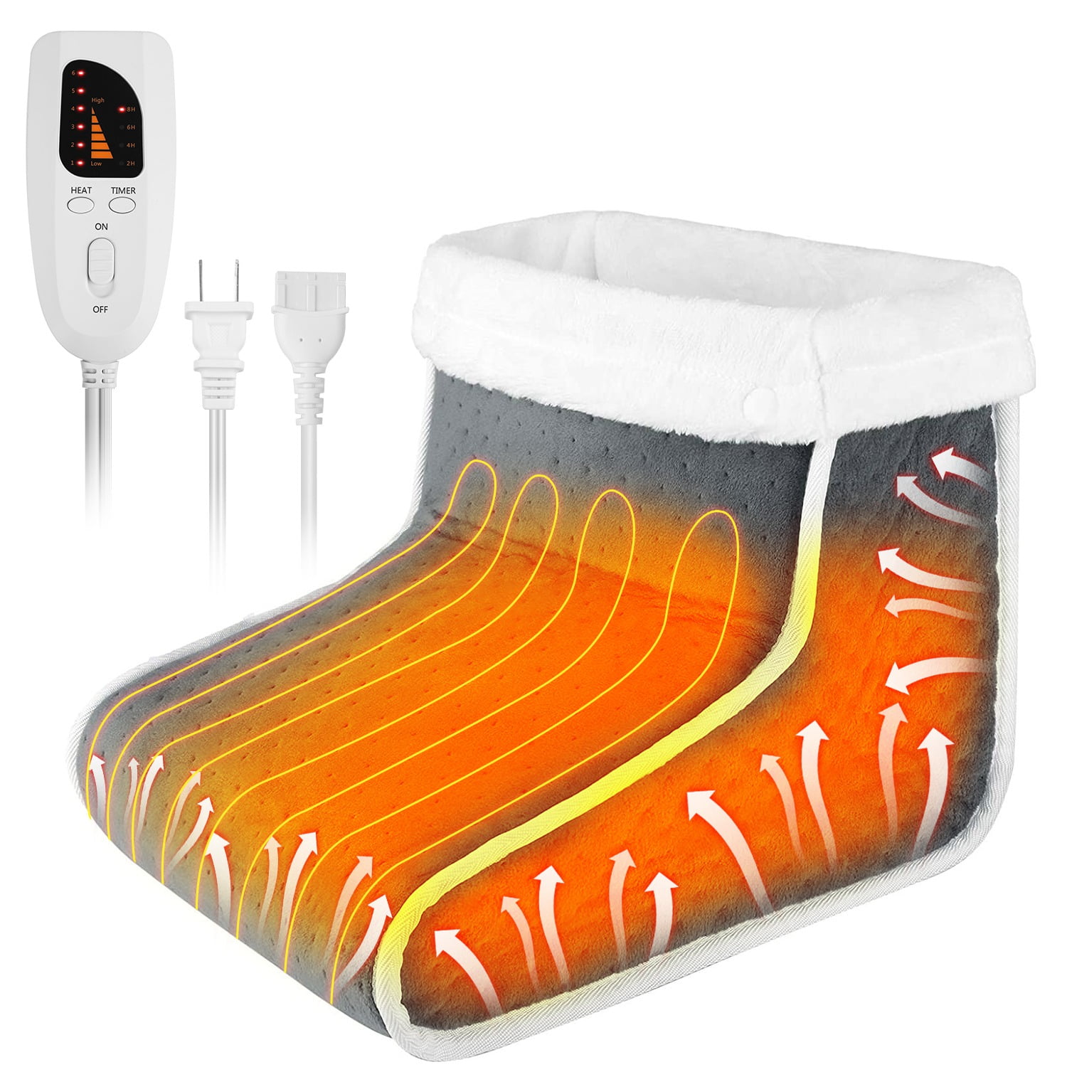 Foot Warmers, iMountek Electric Heated Foot Warmer with 6 Level Heating
