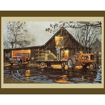 Last Chore of the Day 45" Wide Cotton Panel Fabric