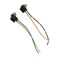 thumbnail image 5 of 2Pcs Headlight Lamp Bulb Socket Wiring Harness Connector Plug Adapter Line for H1 Bulb Edition B, 5 of 5