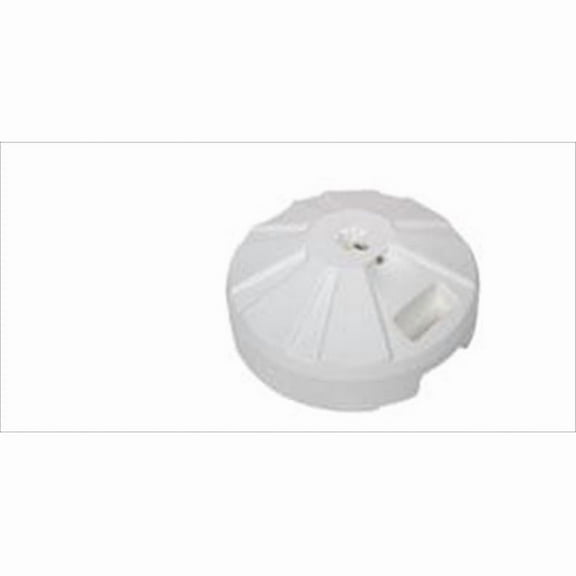 Pb14 White Plastic Umbrella Base - White