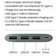 USB3CDPD3H 3.1 USB GEN1 TYPEC – image 2 sur 4