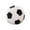 Black, variant on 7.9in Soccer Plush Stuffed Toy, Soft Athletic Ball Doll, Miniature Football Plushie for Sports Fans, Decorative Stuffed Ornament for Home Office