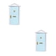 thumbnail image 2 of sweethay 1 juego * Mini puerta de casa creativa encantadora 1/12 maravillosas y hermosas Mini puertas de modelos de muebles en miniatura Type2 NO2, 2 of 6