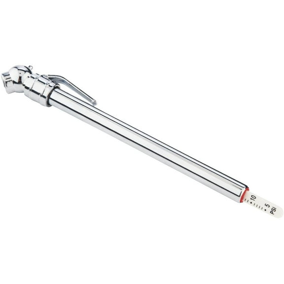Custom Accessories 5-50 psi Chrome-Plated Tire Gauge 74446