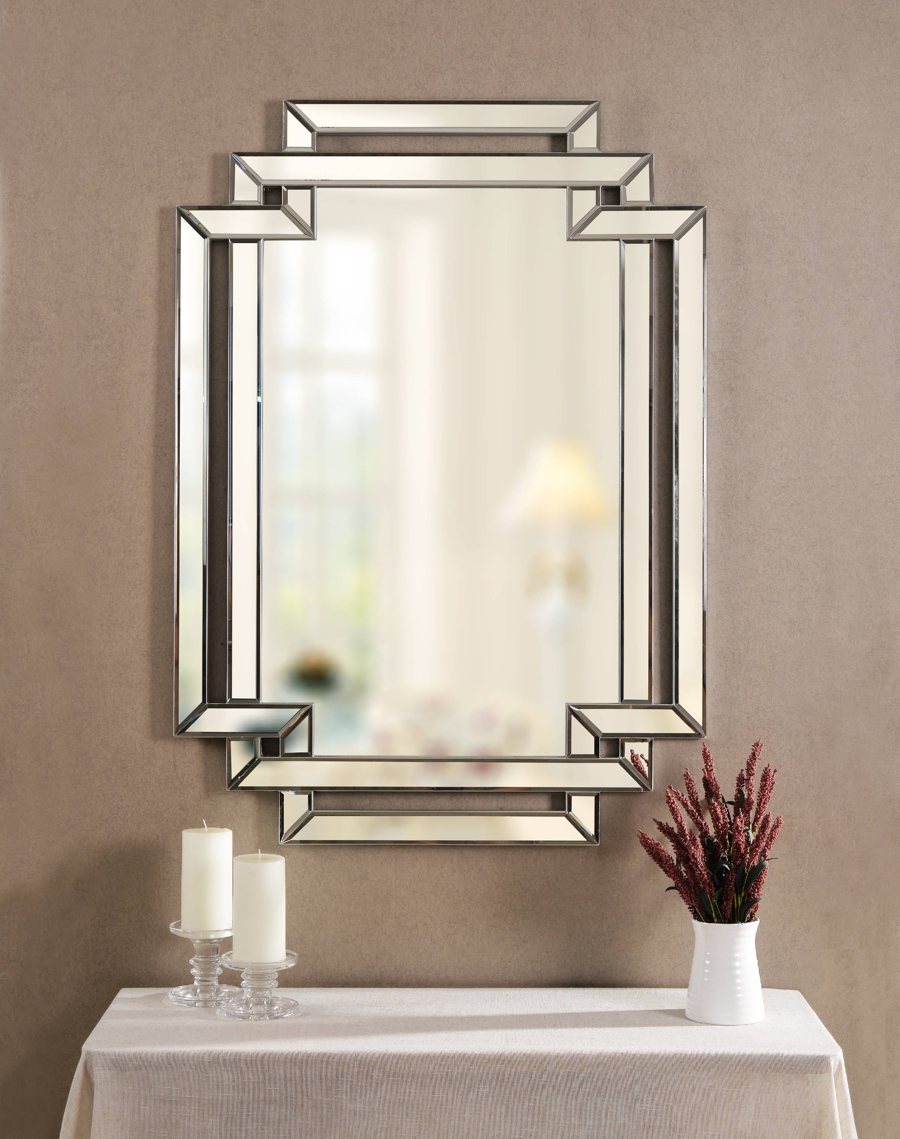 Linas 44 Wall Mirror Com, 44 Inch Wide Vanity Mirror