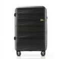 thumbnail image 1 of TRAVLR 100% PP Break Resistant Lightweight Expandable 24" Checkin Luggage Trolley Black., 1 of 6