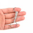 thumbnail image 4 of TALENO 2 Pcs Detachable Pull Apart Key Rings Keychains Double Rings Design Quick Release Key Chain, 4 of 7