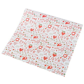 Adorable Valentine's Day wrapping paper you can make in a flash