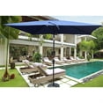 thumbnail image 4 of BESTCOSTY 6 x 9 FT Patio Waterproof Umbrella with Crank and Tilt Without Flap Mushroom, 4 of 5