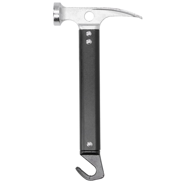 Martillo extractor de estacas para tienda de campaña, de aleación de aluminio, miniherramienta portátil para exteriores.
