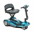 thumbnail image 2 of EV Rider Automatic Folding Scooter with Remote Lithium Power Mobility - Sea Foam Blue, 2 of 2