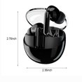 thumbnail image 3 of Wireless Earbuds, Hwkond Wireless Bluetooth Headphones With Charging Case,Fingerprint Control And Immersive Premium Sound Effect Smart Noise Reduction Sweat Proof Earphones, Black, Up to 60% Off, 3 of 8