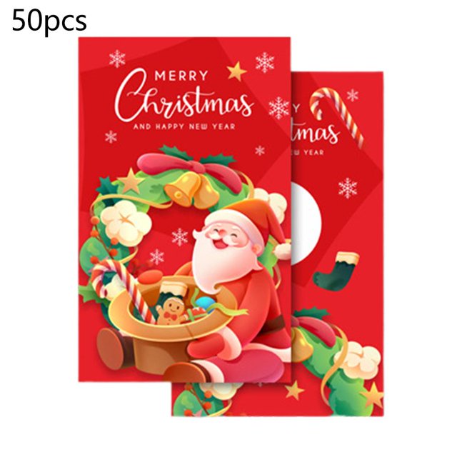 Christmas Round Scratch-Card Gift Birthday Anniversary Christmas