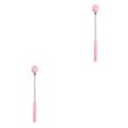 thumbnail image 3 of Minnieouse Herramientas de masaje Masajeador multiusos de mano Palo de golf en forma de martillo de resorte Cuello Debería Salud Mujeres Hombres Rosa 2piezas, 3 of 6