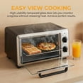 thumbnail image 2 of Gianna Toaster Ovens Countertop 10.6Quart, Bake, Toast and Broiler,1000W, 30 Min Timer,Backing Pan and Rack Included, Up to 400°F, 2 of 6