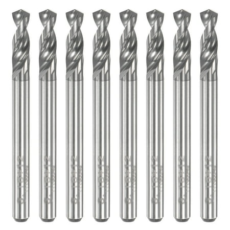 

Uxcell 3.15mm Dia 1/8 Shank Tungsten Carbide Spiral Flute Micro PCB Drill Bits 8 Pack