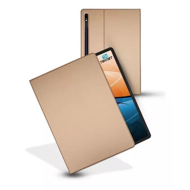 Funda magnética Teknet para Samsung Tab S8 2022 11 X700 Dorado