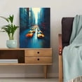 thumbnail image 5 of Abstract Impasto Oil Painting Textured Floral Canvas Wall Art for Living Room Bedroom Dining Room Kitchen Office Hallway Decor, 5 of 8