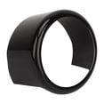 thumbnail image 3 of Cubierta De Anillo Con Decoración De Logotipo, Negro Brillante, Antienvejecimiento, Elegante Emblema De Parrilla Frontal, Anillo Con Logotipo A Prueba De Arañazos, Duradero Para, 3 of 7