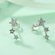 thumbnail image 3 of Guardurnaity Pendientes de estrella de cinco puntas fáciles de combinar para mujer Pendientes de estrella Aplicación amplia de moda Ropa, zapatos y accesorios Miscelánea, 3 of 6