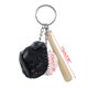 thumbnail image 4 of Llaveros para mujer, llavero de billetera, llavero de auto, lindo llavero con mini juego de guantes de béisbol, llavero de béisbol, colgante para bolso, colgante de béisbol, adorno de moda para auto,, 4 of 4