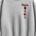 thumbnail image 2 of Marvel - Spider-Man Icons - Women's Oversized Fleece Crew Sweatshirt, 2 of 4