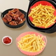 thumbnail image 1 of YAOMOBB Grill Plate Reusable Silicone Fryer Liners Eco Friendly Easy Clean Kitchen Essential, 1 of 7