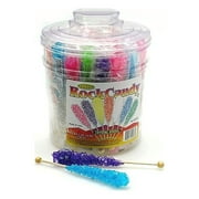 Assorted Rock Candy Sticks, 36 Ct