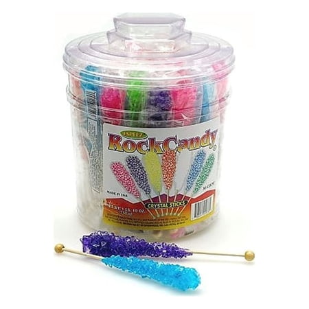 Assorted Rock Candy Sticks, 36 Ct