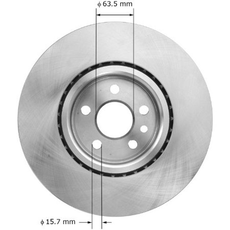 Bendix PRT6005 Brake Rotor