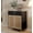 Black, variant on Cat Litter Box Enclosure Furniture Hidden Indoor 2-in-1 Wooden Cat House & Washroom Cabinet with Scratching Board Doors and Drawer, 31.5"x15.7"x34.6"H