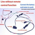 thumbnail image 1 of Récepteur de Commutateur de Fil DIY Kit RC Modifié pour Voiture Électrique pour Enfants Sans Télécommande, 1 of 9