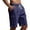 Navy, variant on Men's Pocket Outdoor Sports Casual Loose Cargo Shorts