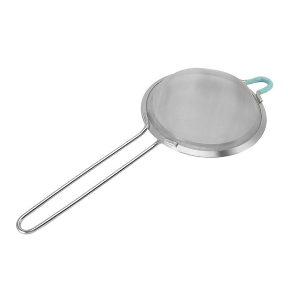 60 Mesh Fil Parrador Fino Colador De Acero Inoxidable Cóctel De Acero Harina Homanel Harina Homarla Harina Ligera Tamiz Fiñador De Malla Fina Con Largo Para Hornear La