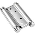 thumbnail image 4 of 1pc Double Spring Hinge 2 Way Free Door Hinge Stainless Steel Automatic Door Closing Garage Door Hinges Fence Dedicated Hardware, 4 of 9