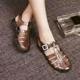 thumbnail image 5 of Ladies Sandals,Flat Sandals for Women,Summer Sandals,Womens Flat Shoes,Women's Sandals,Summer Sandals, Women's Flat Bottomed Fashion, Crystal Shoes, Transparent Beach Jelly Shoes,Silver,6.5, 5 of 7