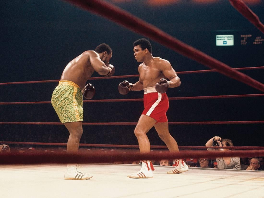 MUHAMMAD ALI JOE FRAZIER CANVAS PRINT PICTURE WALL ART HOME DECOR FREE DELIVERY