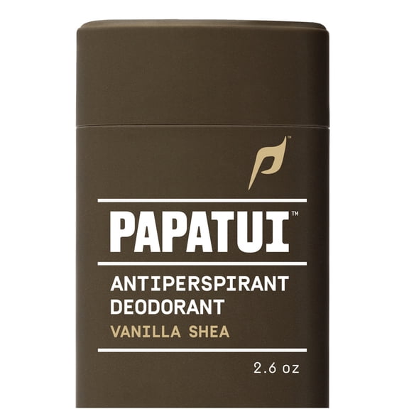 Papatui Triple Action Complex 48-Hour Men's Antiperspirant and Deodorant, Vanilla Shea, 2.6 oz