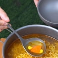 thumbnail image 5 of Cuchara De Titanio DYNWAVEMX Mango Largo Para Acampar Cocinar Sopa Utensilios Cubiertos, 5 of 5
