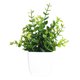 thumbnail image 5 of Yirtree - Plantas artificiales en maceta, topiario de plástico, plantas falsas, eucalipto artificial para decoración de mesa, hogar, oficina, centro de mesa, 5 of 8