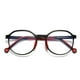 thumbnail image 1 of 2231 Gafas TR90 para niños, gafas planas para hombres y mujeres, gafas redondas con montura de ojo de gato para niños, 1 of 4