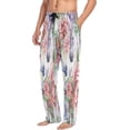 thumbnail image 5 of FREEAMG Magic Unicorn Pajama Pants for Men, Men's Separate Bottoms, Pure Cotton Comfortable Lounge Pants for Men（385）, 5 of 7