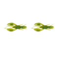 thumbnail image 3 of Greeniant Señuelo de superficie de cebo falso de baja resistencia, buena sensibilidad al tacto, herramientas de pesca biónicas, resistencia a la Verde 2piezas Greeniant CBP368429, 3 of 5
