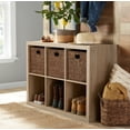 thumbnail image 3 of Better Homes & Gardens 6-Cube Storage Organizer, Natural, 3 of 9