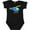 AB-Black, variant on Inktastic Blue Helicopter Boys or Girls Baby Bodysuit