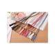 thumbnail image 4 of Cinturones delgados trenzados con flecos para mujeres Inspire Chic, rosa, 132 cm/52 pulgadas, 4 of 7