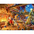 thumbnail image 1 of Puzle ChengQism de Papá Noel navideño, 100 piezas, 45 x 35 cm, 1 of 7