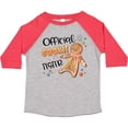 thumbnail image 3 of Inktastic Official Cookie Tester Cute Gingerbread Boys or Girls Toddler T-Shirt, 3 of 5